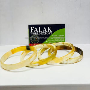 โมราโบราณดีไซน์เนอร์กำไลเขาควายและวัวกุญแจมือหรูหราสำหรับเครื่องประดับแฟชั่นผู้หญิงจาก falak World Export - Product Image 5