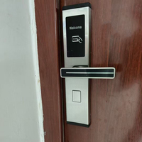 Cerradura Electrónica de Puerta con Tarjeta IC/RFID, Impermeable, de Acero Inoxidable 6068, para Hotel/Apartamento, con Software Gratuito