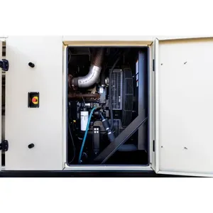 Used 500kW <b>Three</b>-Phase Diesel Industrial Generator Set 277/480V Enclosed Commercial Standby Backup Power - Product Image 3