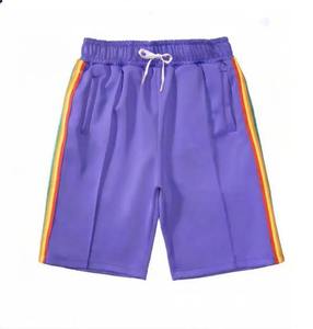 กางเกงกีฬาขาสั้นสำหรับผู้ชายกางเกงขาสั้นแนวสตรีทแบบลำลองลายพื้นสีล้วนสำหรับฤดูร้อนเป็นมิตรกับสิ่งแวดล้อม - Product Image 6