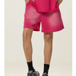 Vêtements Streetwear surdimensionnés vierges délavés à l'acide, vêtements d'été pour hommes, vintage, 350 g/m² - Product Image 5