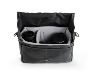 กระเป๋าใส่กล้องหนังวัวม้าสำหรับเดินทาง, ใหม่ใช้ได้ทั้งชายและหญิงสไตล์วินเทจ LCG-0037แบบนุ่ม - Product Image 6