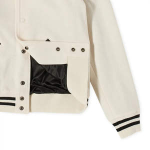 Chaqueta Universitaria de Lana con Logotipo Personalizado para Hombre, Chaqueta Universitaria de Diseño Vintage de Alta Calidad para Hombre - Product Image 6