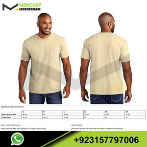   T-shirts pour hommes à manches courtes avec poche, couleur unie, taille plus, vente en gros, vêtements pour hommes - Product Image 6
