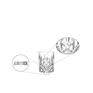 Ensemble de 2 verres à whisky en cristal de luxe Nachtmann John Wick Nobility Edition - Product Image 1