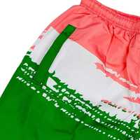 Shorts de sport AKA coupe-vent rose et vert pour femme – Légers, séchage rapide, décontractés, été, ajustement confortable