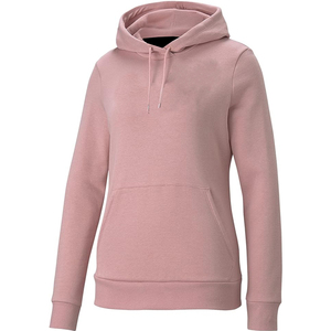 Sudaderas con capucha de alta calidad para mujer, ropa de calle Unisex con cremallera, venta al por mayor, sudaderas con capucha personalizadas con hombros caídos para mujer, Color rosa - Product Image 2