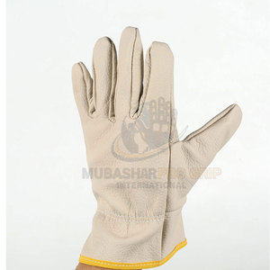 Gants de conducteur en cuir véritable de haute qualité, en matériau durable - Product Image 6