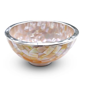 Bol de luxe en nacre avec céramique fait à la main pour ustensiles de cuisine, bol de vadrouille pour la cuisine et le dessus de table à un prix raisonnable - Product Image 4
