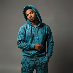 Ensemble de survêtement personnalisé en coton 100% de haute qualité, unisexe, pantalon de jogging pour homme, sweat-shirt à capuche, respirant, coupe-vent, poids lourd - Product Image 2