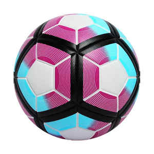 Balón de fútbol con unión térmica de PU de excelente calidad, tamaño 5, balón de fútbol de entrenamiento, logotipo personalizable, venta al por mayor para adultos - Product Image 1