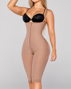 <span class=keywords><strong>Fajas</strong></span> colombiennes pour femmes, gaine de mise en forme, gaine sculptante, contrôle ferme, shapewear, corset à décolleté ouvert avec fermeture éclair - Product Image 3