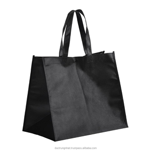 Factory Sale Custom Logo Printed <b>Foldable</b> Reusable Big Size RPET <b>Shopping</b> <b>Bags</b> Non Woven <b>Bags</b> From Vietnam Manufacturer - Product Image 6