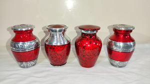 โกศเผาศพอลูมิเนียมโลหะ100% โลโก้ตามสั่งยอมรับได้ - Product Image 4