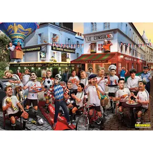 Póster de la Eurocopa 2016 Francia Diseño moderno Selección Nacional Alemana - Product Image 1