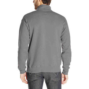 Sweat-shirt à demi-zip classique pour homme, streetwear, vente en gros, logo personnalisé, sweat-shirt à 1/4 de zip pour homme, sweat-shirt thermique à 1/4 de zip pour homme - Product Image 4