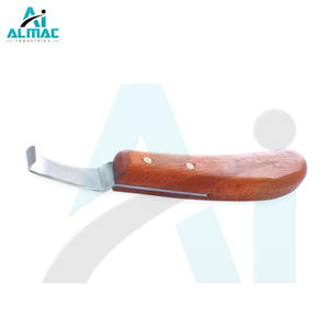 ALMAC Diseños personalizados Farrier HOOF Cuchillo Derecho Izquierdo Doble cara Cuchillos estrechos Cuchillas Enquine Tools CE - Product Image 4