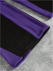 ชุดวอร์ม2ชิ้นสำหรับผู้ชายชุดวอร์มชุดกีฬาพร้อมฮู้ดสำหรับใส่วิ่งออกกำลังกายในยิม - Product Image 5