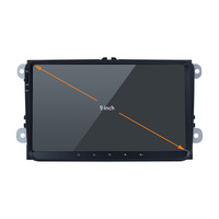 Autoradio Android universel Volkswagen 9,1 pouces avec CarPlay sans fil, navigation automobile sans fil, installation
