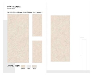 60x120mm Subway Glazed Ceramic <b>Tile</b> Rectified Simple Design Carrara Marble Look Polished Porcelain <b>Tiles</b> - Product Image 1