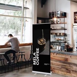 للبيع بالجملة لافتات محمولة قابلة للسحب حامل عرض إطار من الألومنيوم للإعلان والترويج - Product Image 1