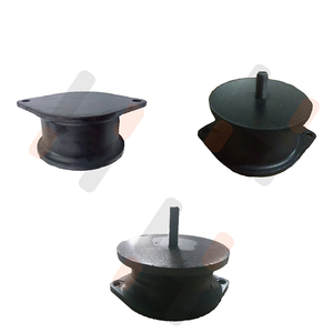בנייה מכונות חיץ גומי npk c4c צלחת compactor לבולם זעזועים חלק - Product Image 1