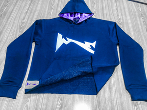 เสื้อฮู้ดคอตตอนเทอร์รี่100% สำหรับผู้ชายและผู้หญิงพร้อมงานปัก - Product Image 3