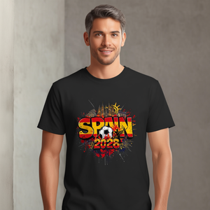 T-Shirt Unisex 100% Cotone Stile Casual con Logo Personalizzato Stampa Serigrafica Vari Pesi da 180g a 280gsm - Product Image 3