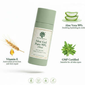 Gel de Aloe Vera Hidratante y Calmante 99% Puro 250ml Fórmula Natural para el Cuidado Diario del Cuerpo OEM Marca Privada Italia RedMoringa - Product Image 3