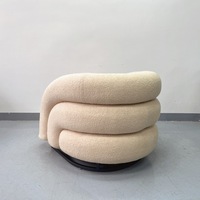 Fauteuil individuel moderne en promotion – Chaise de relaxation et d'appoint pour salon, salle à manger, extérieur, chambre, appartement, cuisine, hôtel