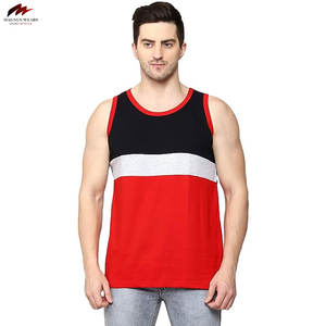 Logo personnalisé hommes Muscle Fit Plus Size 100% coton débardeur respirant tricoté sans manches entraînement Style décontracté prix bon marché - Product Image 6