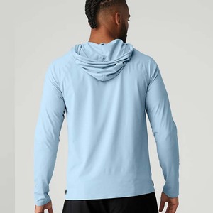 Pull à capuche épais et épais en polyester et spandex pour homme, haut de haute qualité, en tissu éponge, personnalisé, à épaules tombantes, surdimensionné - Product Image 4