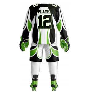 Uniformes de Hockey sobre Hielo para Equipo, Duraderos, de Spandex/Poliéster, Ajuste Delgado, Cómodos, de Secado Rápido, Impresión Personalizada, Personalizables, Pakistán ZATA - Product Image 5