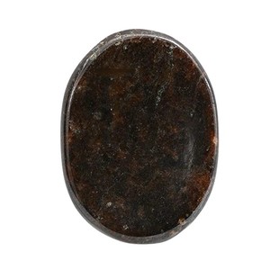 Pierre de poche en grenat naturel pour la guérison, cristal de pouce, pierre précieuse, cristal de massage, chakra, grossiste, 35x45 mm - Product Image 1