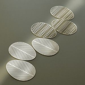 Sous-verre en MDF UNIQUE TRADITION moderne-Friendly 3.75 Sublimation Hardboard Mdf Squarestone CustomCoaster With Cork Back Coaster - Product Image 2