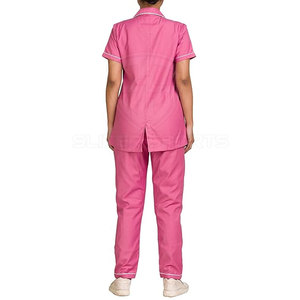 Trajes de enfermería personalizados unisex, venta al por mayor, joggers de lona y conjuntos de fregado para mujeres, estilos de impresión de moda - Product Image 4