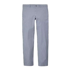 Pantalon de golf droit en toile de qualité supérieure, taille américaine, pour hommes, OEM personnalisé, décontracté, léger, écologique, en coton, pantalon bleu marine, coordonné - Product Image 6
