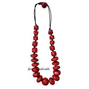 Los collares gruesos de cuentas Creck de resina hechos a medida, ideales para diseñadores de joyas de moda para reventa, se pueden hacer a medida en sus tamaños - Product Image 2