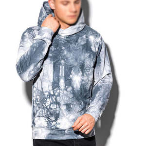 Personalizado de alta calidad Anti-Shrink OEM & ODM Servicio Superventas Tie Dye Hoodies Ropa de calle personalizada Nuevo estilo Sudadera con capucha para hombres - Product Image 4