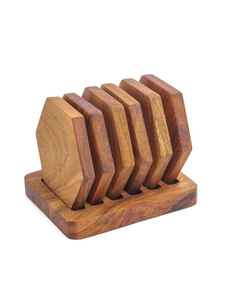 Super <b>Absorbent</b> Walnut Coaster <b>Water</b> Cup From Vietnam for Office Hotel Home Acacia Wooden Beer Coasters <b>Mats</b> & Pads - Product Image 3