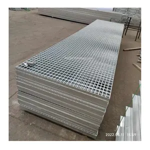 Galvanized band end walkway floor steel grating prices