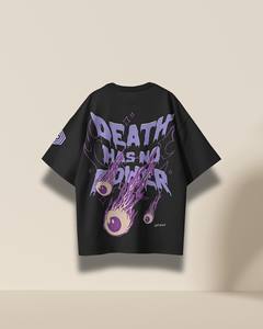 T-shirt de sueur en éponge française 100% coton pour hommes 300 GSM poids lourd surdimensionné pour le confort et le style - Product Image 2