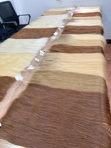 Notre meilleure vente cheveux vietnamiens naturel droit couleur claire dentelle fermeture frontale toutes tailles 100% humains pour les extensions de cheveux perruques - Product Image 3