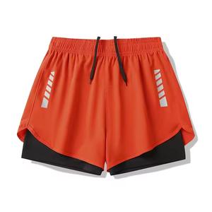 กางเกงออกกำลังกายผู้ชาย ปี 2026 แบบยืดหยุ่น ไม่บาง มองทะลุไม่ได้ ดีไซน์ทันสมัย 2-in-1 สำหรับฟิตเนส วิ่ง และกีฬากลางแจ้ง - Product Image 4