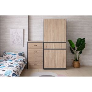 797*495*1800 Muebles de dormitorio para el hogar Armarios de madera para la venta - Product Image 6