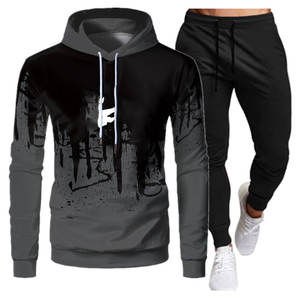 Nuevo y elegante chándal para hombre, chándal de gran tamaño de dos piezas con logotipo personalizado para hombre, chándales para hombre a precio mayorista - Product Image 1