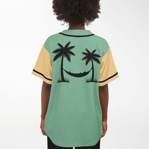 Ensembles d'uniformes de baseball/softball imprimés respirants, 100% polyester, numéro d'équipe personnalisé, nom et logo personnalisé, uniforme de baseball - Product Image 4