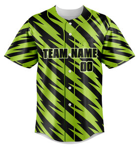 Maillot de baseball léger grande taille pour joueurs – Tissu doux et durable, personnalisable avec noms et numéros d'équipe, respirant et anti-humidité - Product Image 4