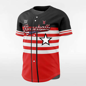 Camiseta de Béisbol de Color Sólido para Hombre, Talla Grande, Ropa Deportiva para Adultos, Camiseta y Uniformes de Equipo con Estampado por Sublimación - Product Image 4