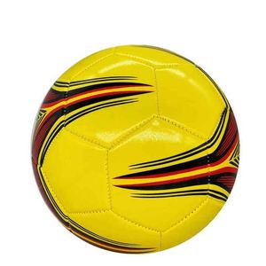 Balón de Fútbol de Cuero PU de Tamaño Normal con Logotipo Personalizado, Cosido a Máquina, para Entrenamiento y Partidos, Venta al por Mayor OEM - Product Image 2